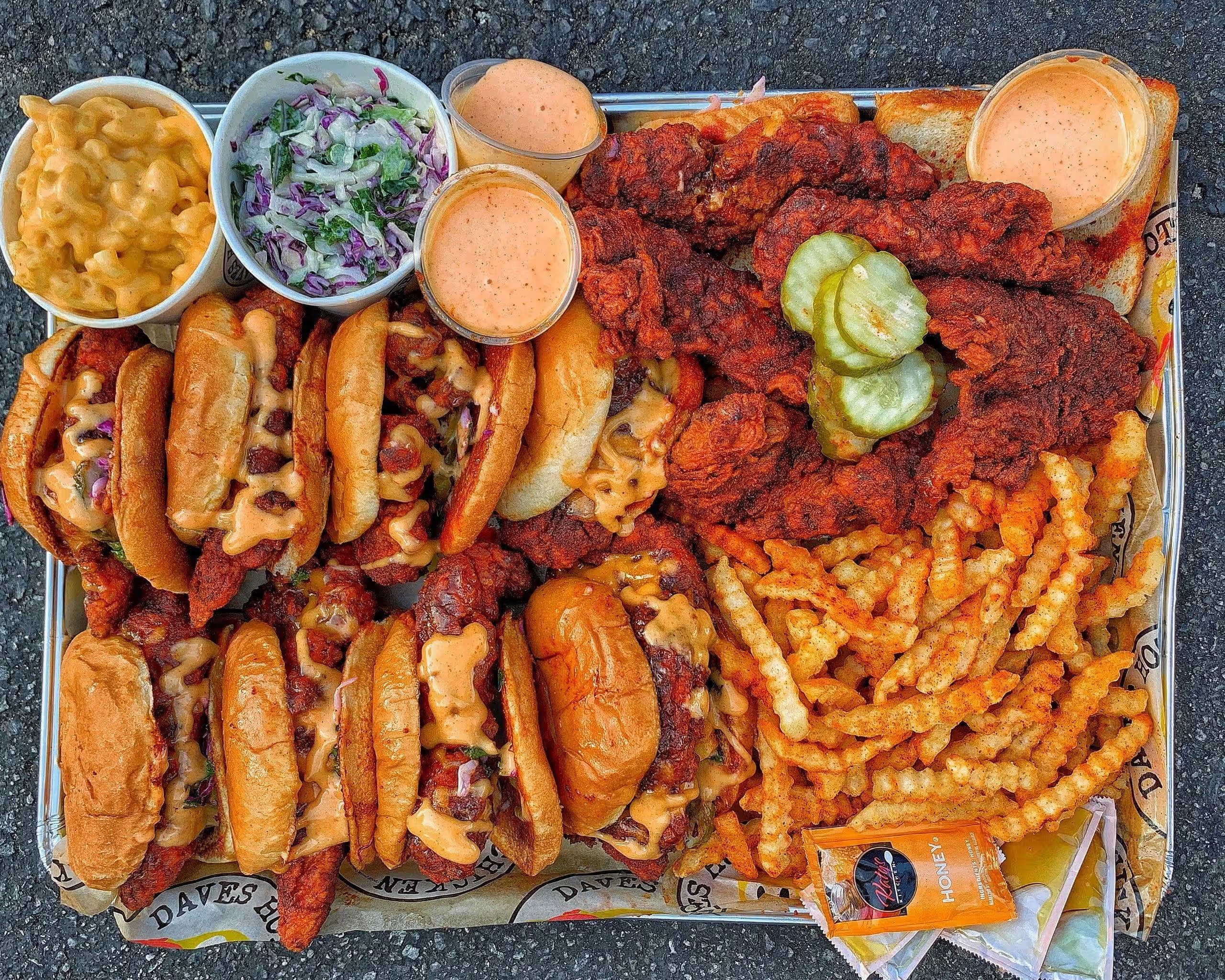 Dave's Hot Chicken Sliders