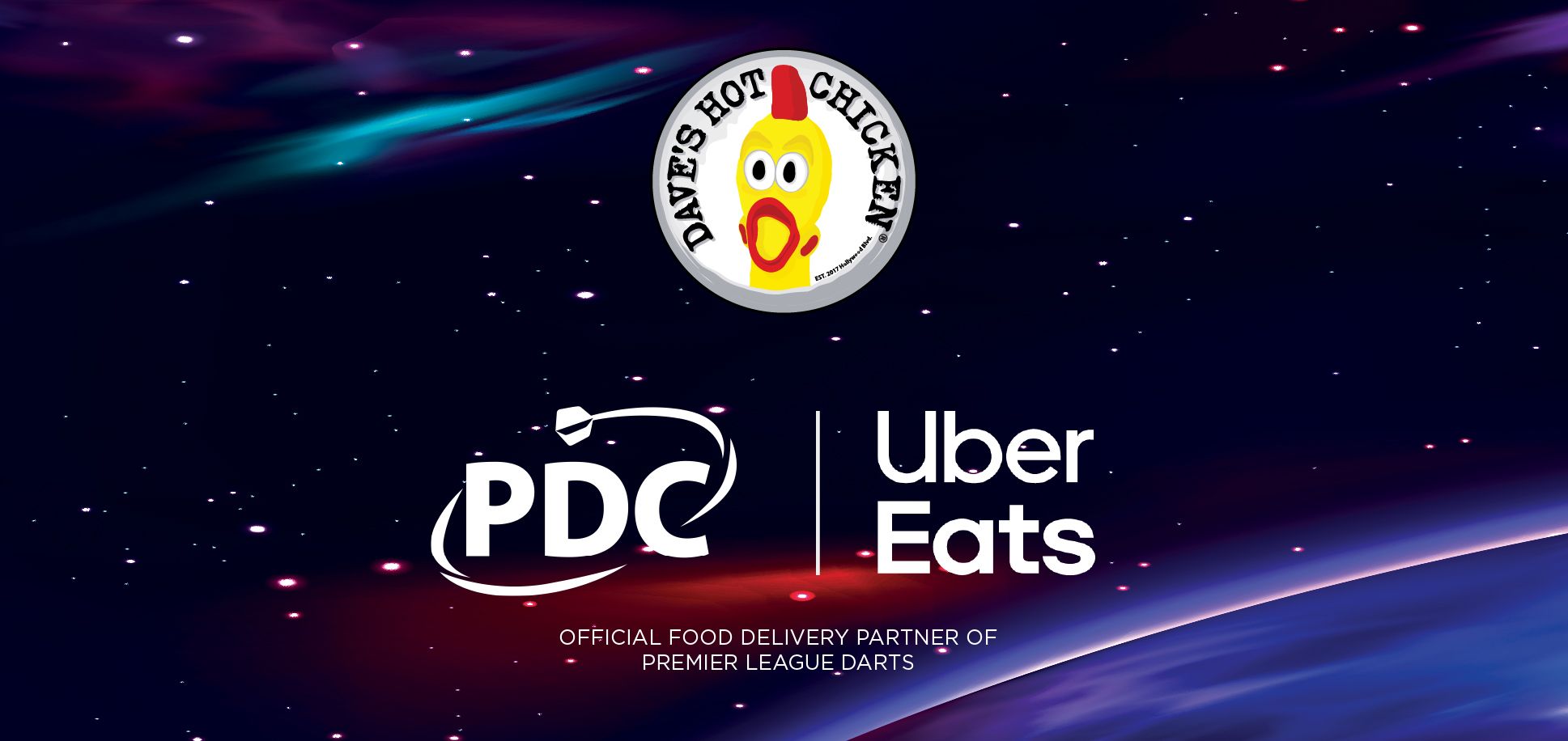 Ubereats x Darts Website banner